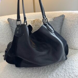 COACH MIXED LEATHER EDIE 42